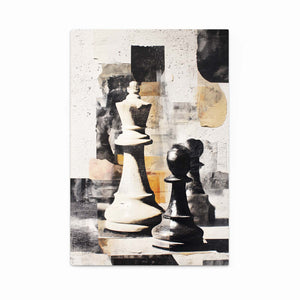 Minimalist Chess Piece Art
