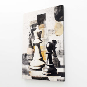Minimalist Chess Piece Art
