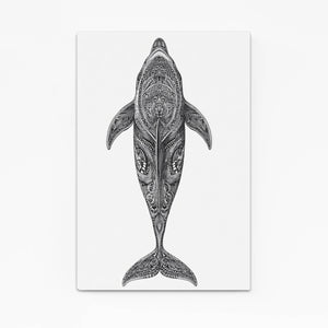 Minimalist Dolphin Wall Art