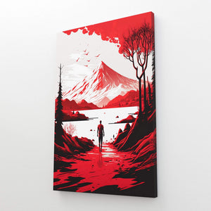 Minimalist Mountain Wall Art | MusaArtGallery™