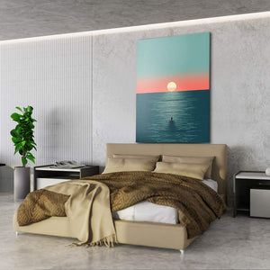 Minimalist Wall Art Blue | MusaArtGallery™