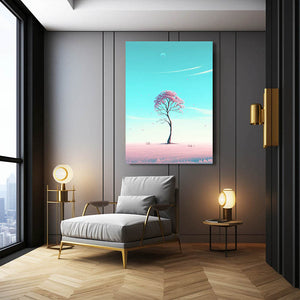 Minimalist Wall Art Pink | MusaArtGallery™