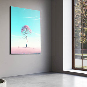 Minimalist Wall Art Pink | MusaArtGallery™