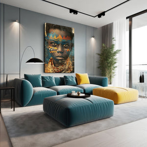 Minimalistic African Art Decor | MusaArtGallery™