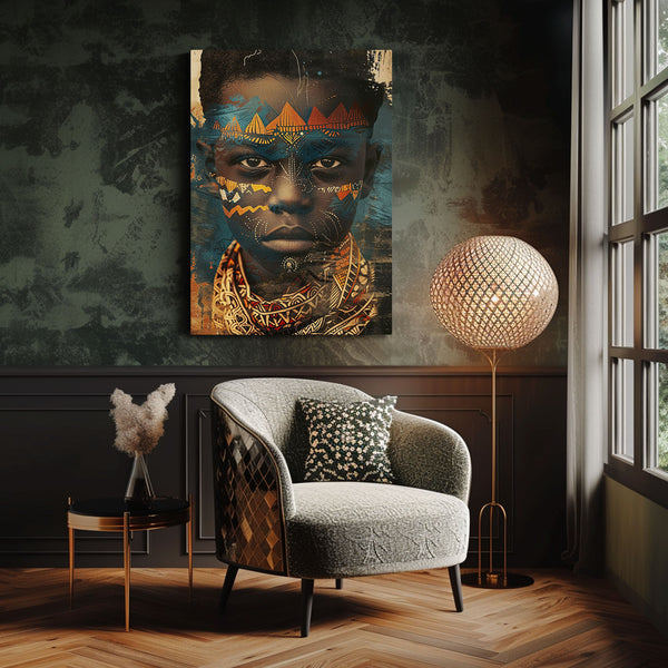 Minimalistic African Art Decor | MusaArtGallery™
