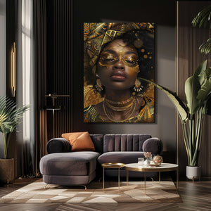 Minimalistic Women African Art | MusaArtGallery™