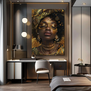 Minimalistic Women African Art | MusaArtGallery™