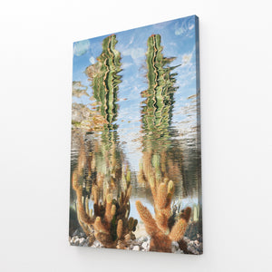 Mirror Cactus Art
