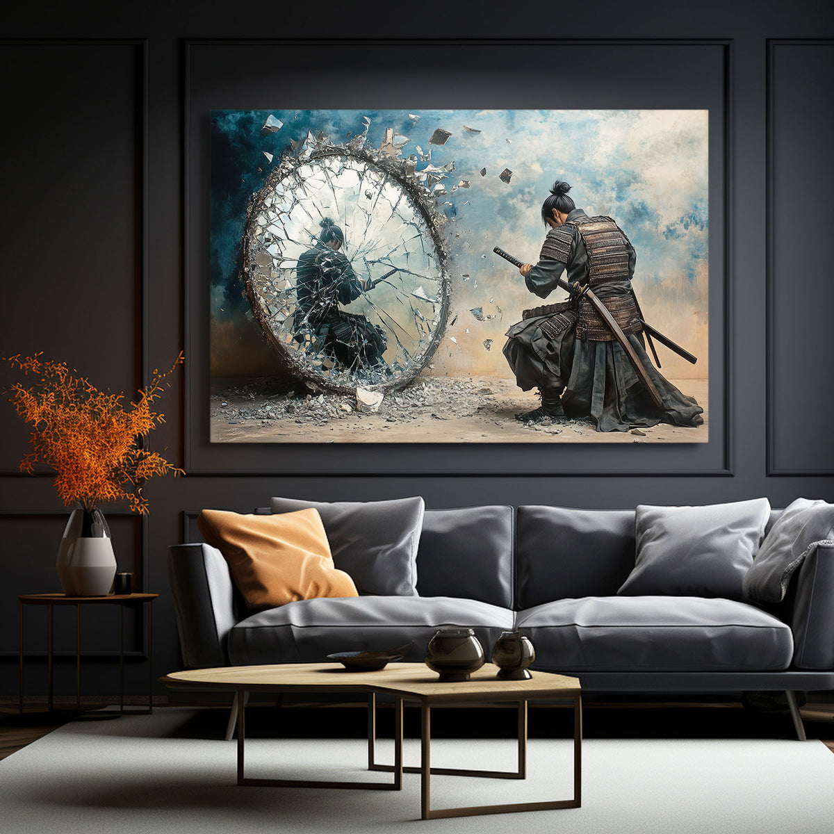 Mirror Samurai Art | MusaArtGallery™
