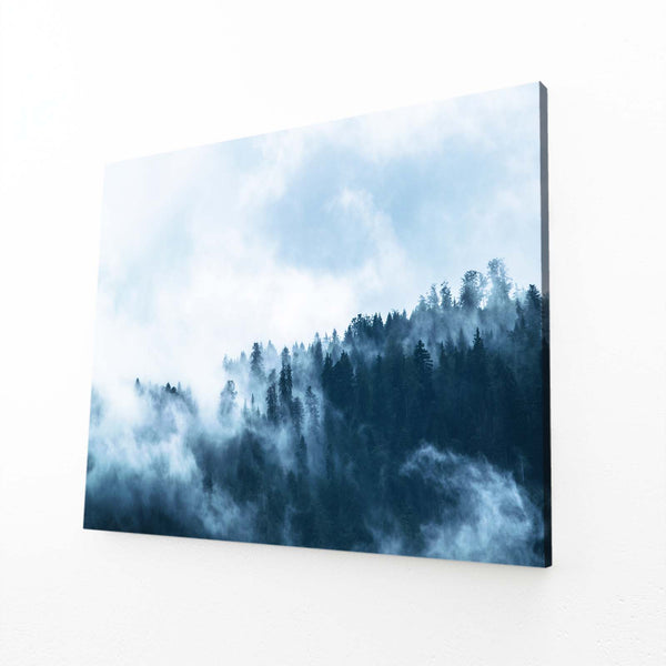 Misty Mountains Tree Art | MusaArtGallery™