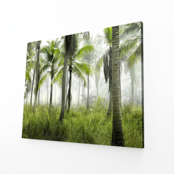 Misty Palms Tree Art | MusaArtGallery™