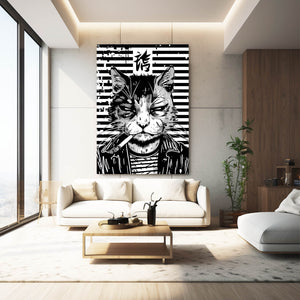 Mobster Cat Art | MusaArtGallery™