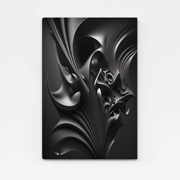 Modern Abstract Art Black | MusaArtGallery™ 