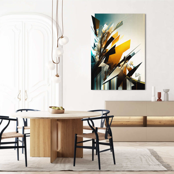 Modern Abstract Art Canvas Large | MusaArtGallery™ 