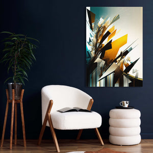 Modern Abstract Art Canvas Large | MusaArtGallery™ 