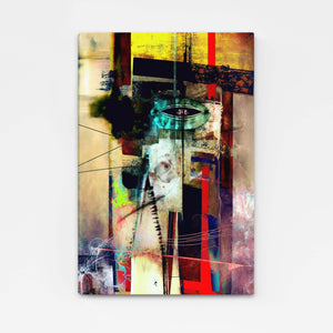 Modern Abstract Art Colored | MusaArtGallery™ 