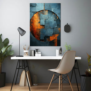 Modern Abstract Art Geometric | MusaArtGallery™