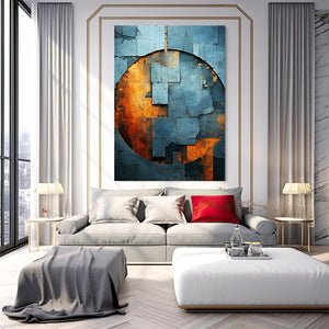 Modern Abstract Art Geometric | MusaArtGallery™
