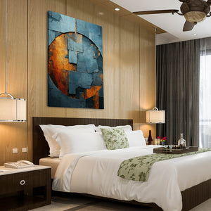 Modern Abstract Art Geometric | MusaArtGallery™