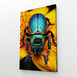 Modern Abstract Beetle Wall Art | MusaArtGallery™