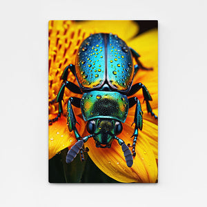 Modern Abstract Beetle Wall Art | MusaArtGallery™