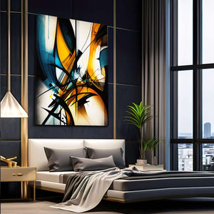 Modern Abstract Wall Art Canvas | MusaArtGallery™ 