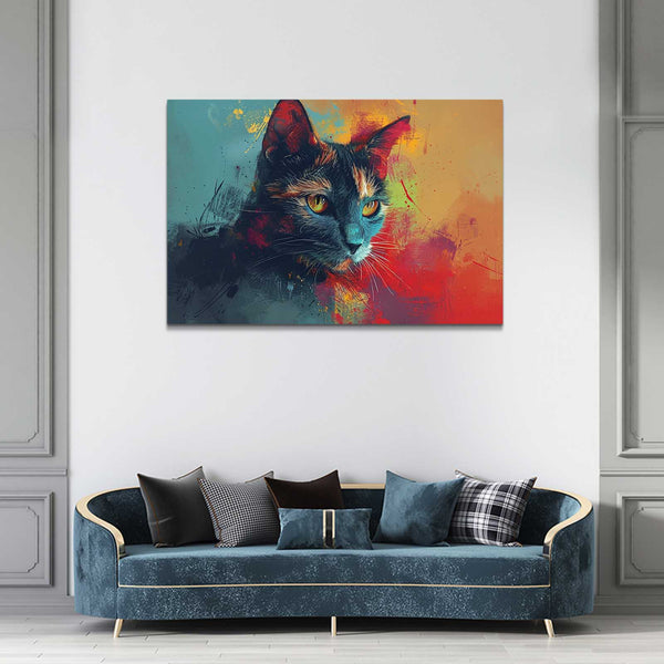Modern Art Cat | MusaArtGallery™