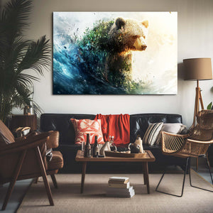 Modern Bear Wall Art