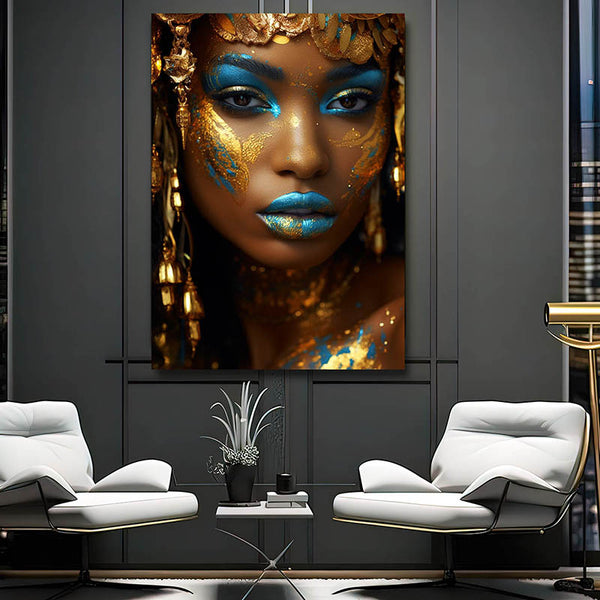 Modern Black and Gold Wall Art | MusaArtGallery™