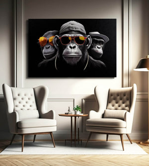 Modern Black Wall Art | MusaArtGallery™