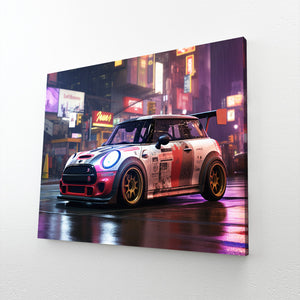 Modern Car Colorful Wall Art | MusaArtGallery™