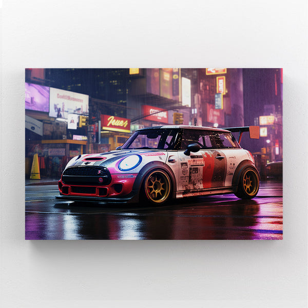 Modern Car Colorful Wall Art | MusaArtGallery™