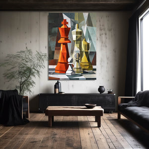 Modern Chess Wall Art