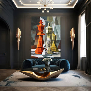 Modern Chess Wall Art