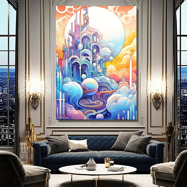 Modern Colorful Wall Art | MusaArtGallery™