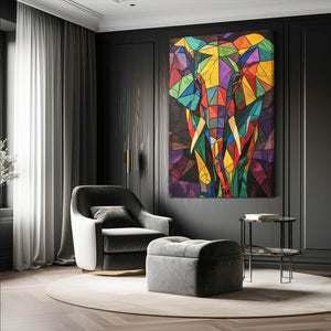 Modern Elephant Wall Art | MusaArtGallery™