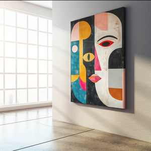 Modern Faces Mexican Wall Art | MusaArtGallery™