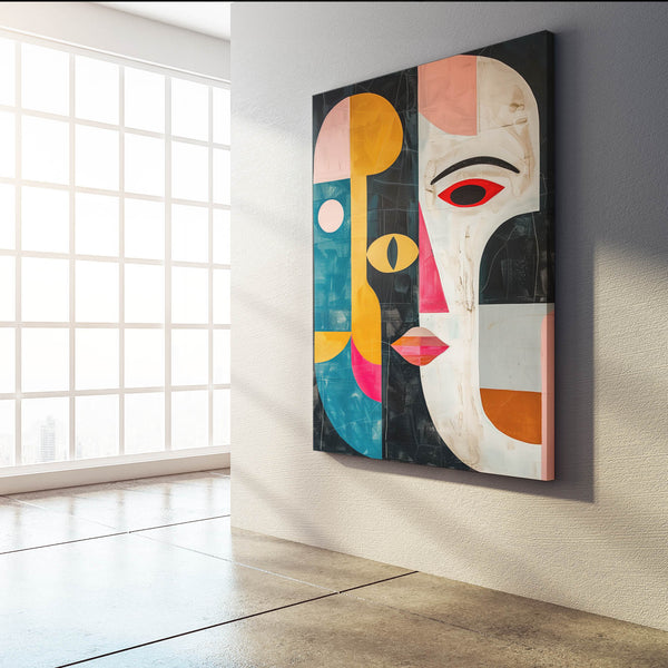 Modern Faces Mexican Wall Art | MusaArtGallery™