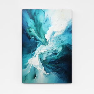 Modern Blue Abstract Art | MusaArtGallery™