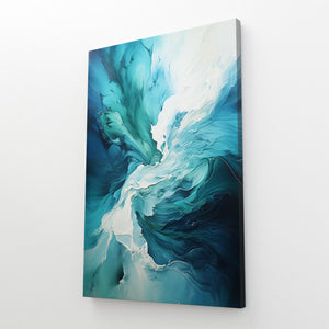 Modern Blue Abstract Art | MusaArtGallery™