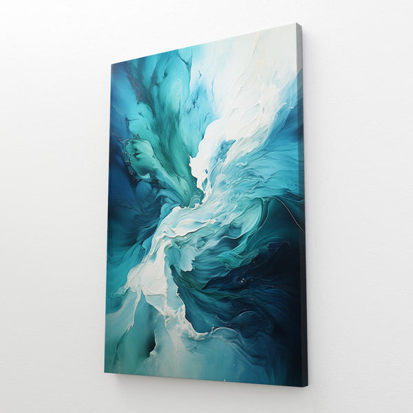 Modern Blue Abstract Art | MusaArtGallery™