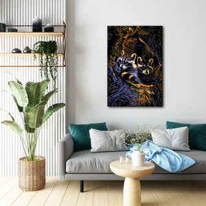 Raccoon Modern Wall Art | MusaArtGallery™