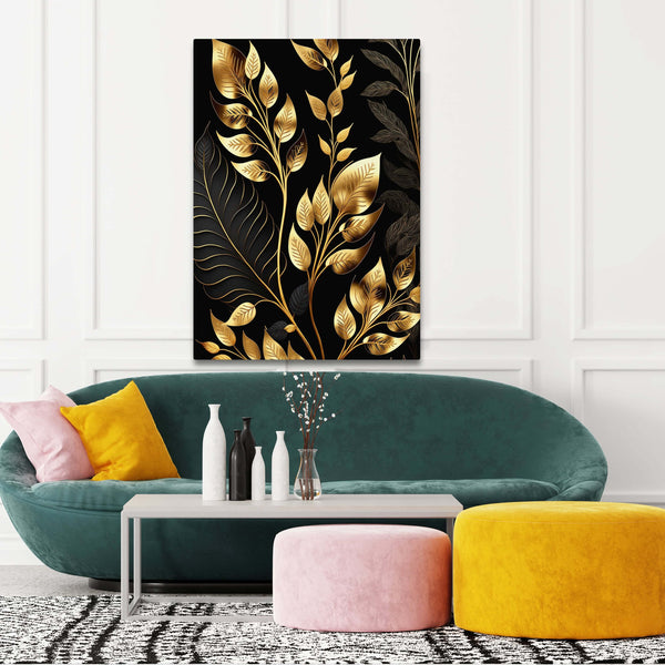 Modern Gold Wall Art | MusaArtGallery™