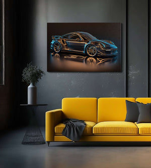 Modern Large Wall Art For Living Room | MusaArtGallery™