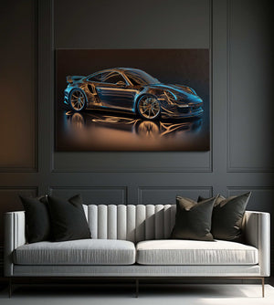 Modern Large Wall Art For Living Room | MusaArtGallery™