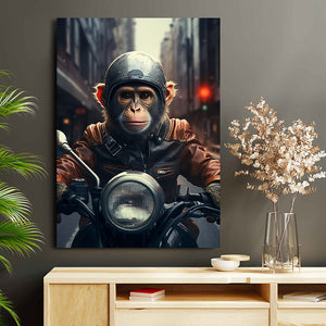 Modern Last Motorcycle Supper Wall Art | MusaArtGallery™