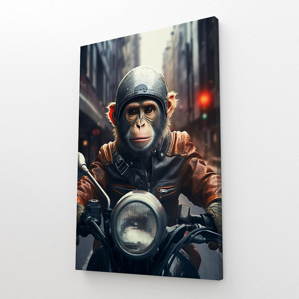 Modern Last Motorcycle Supper Wall Art | MusaArtGallery™