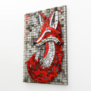 Modern Mosaic Fox Art | MusaArtGallery™