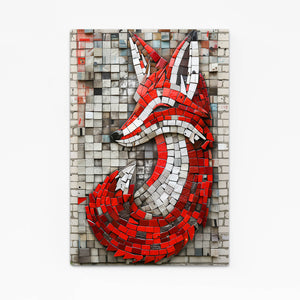 Modern Mosaic Fox Art | MusaArtGallery™