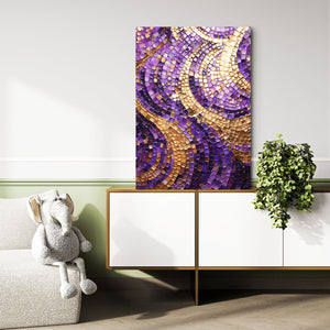 Modern Purple Abstract Fine Art | MusaArtGallery™